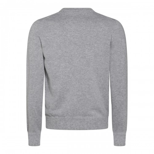 GREY WOOL KNITWEAR