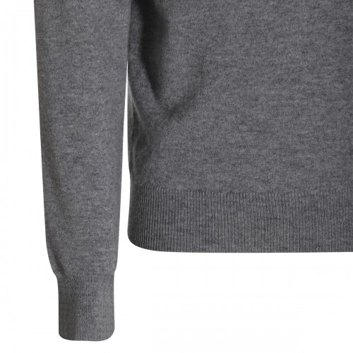 GREY WOOL KNITWEAR