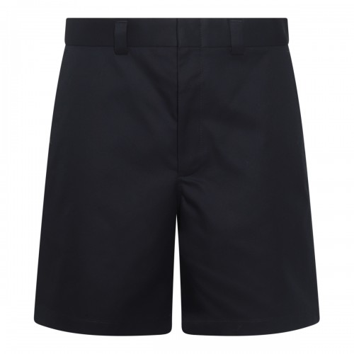 BLACK COTTON SHORTS