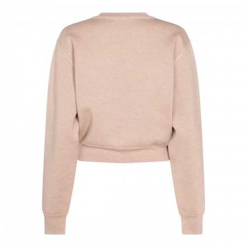 PINK WOOL SWEATSHIRT