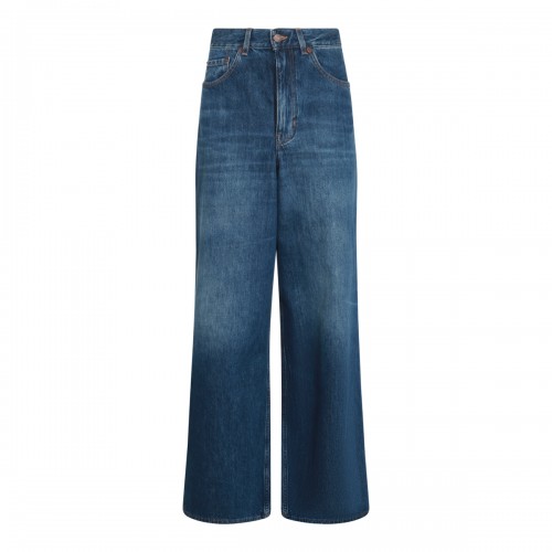 BLUE COTTON DENIM JEANS