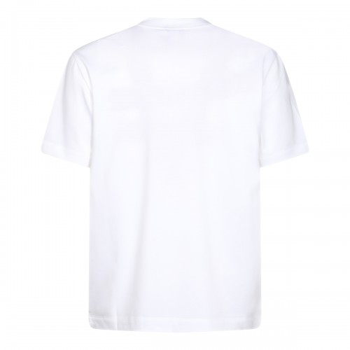 WHITE COTTON T-SHIRT