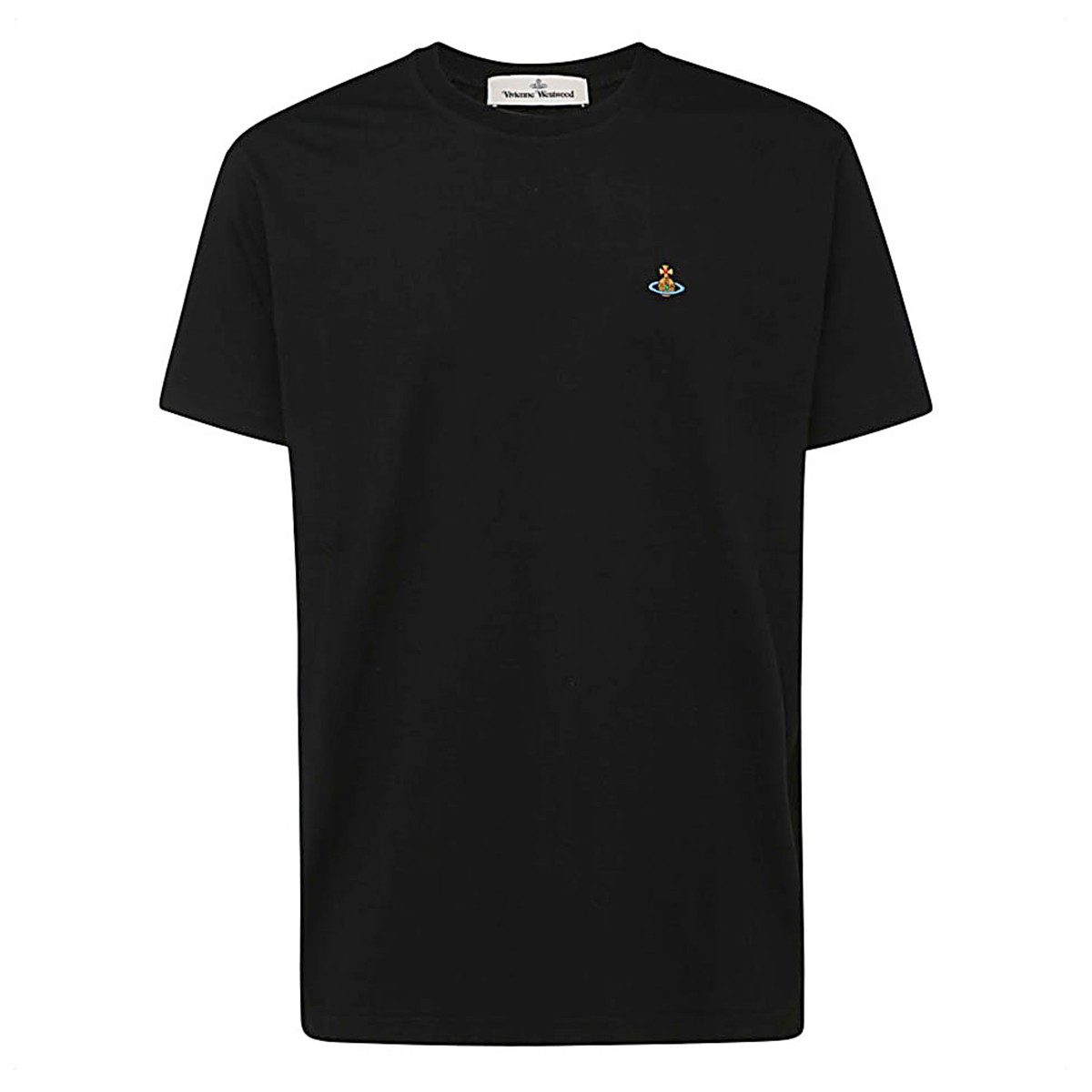 BLACK COTTON T-SHIRT