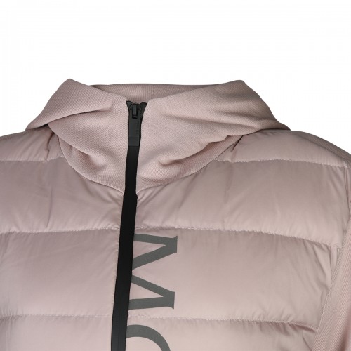 BEIGE COTTON DOWN JACKET