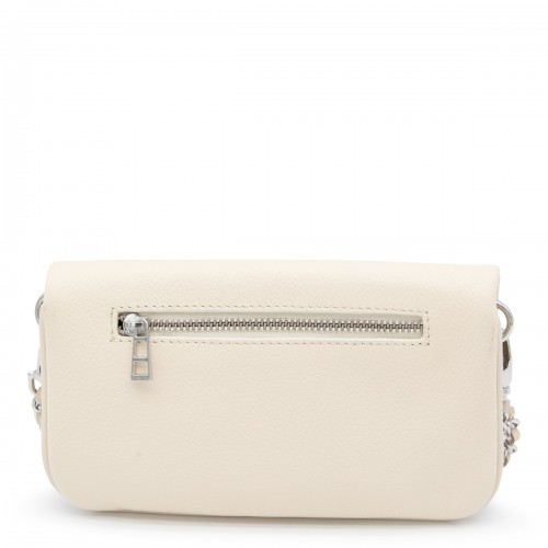 WHITE LEATHER ROCK NANO SWING YOUR WINGS BAG