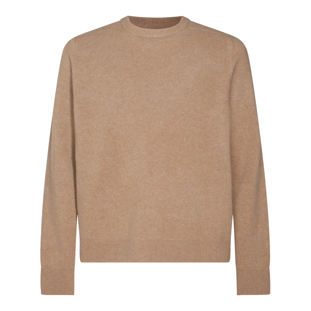 BEIGE WOOL KNITWEAR