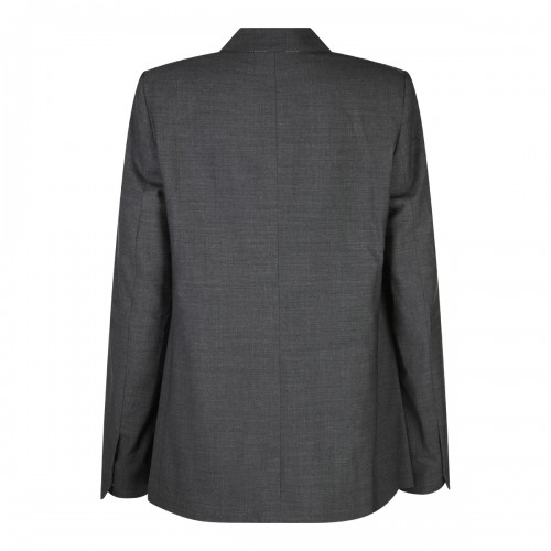 GREY WOOL BLAZER