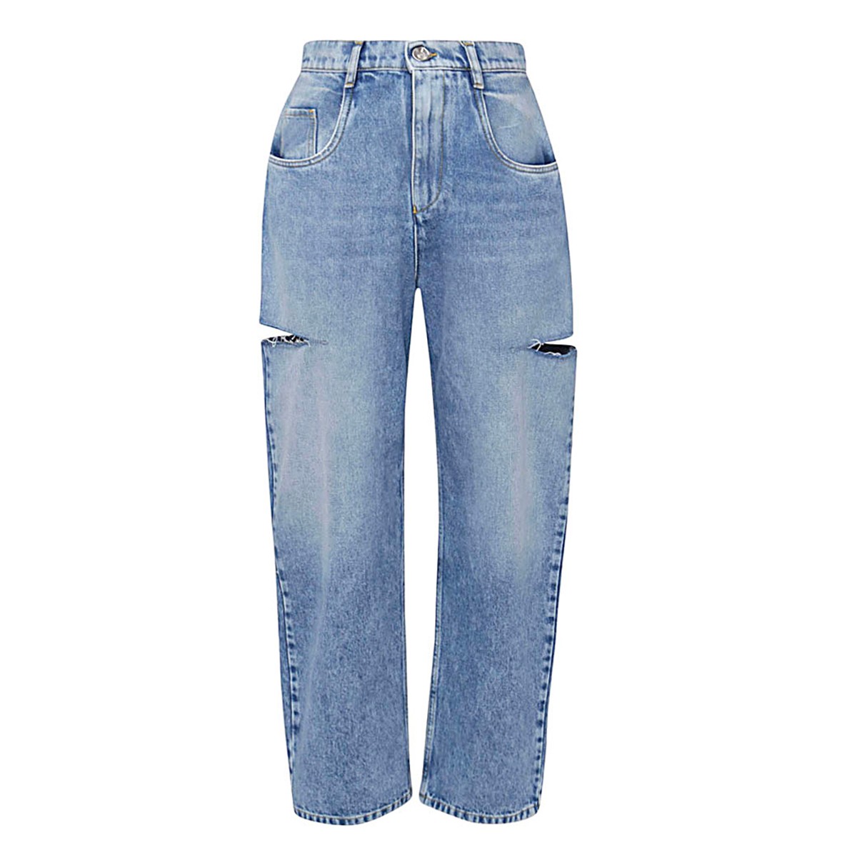 BLUE COTTON JEANS