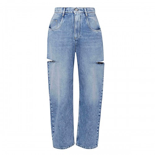 BLUE COTTON JEANS