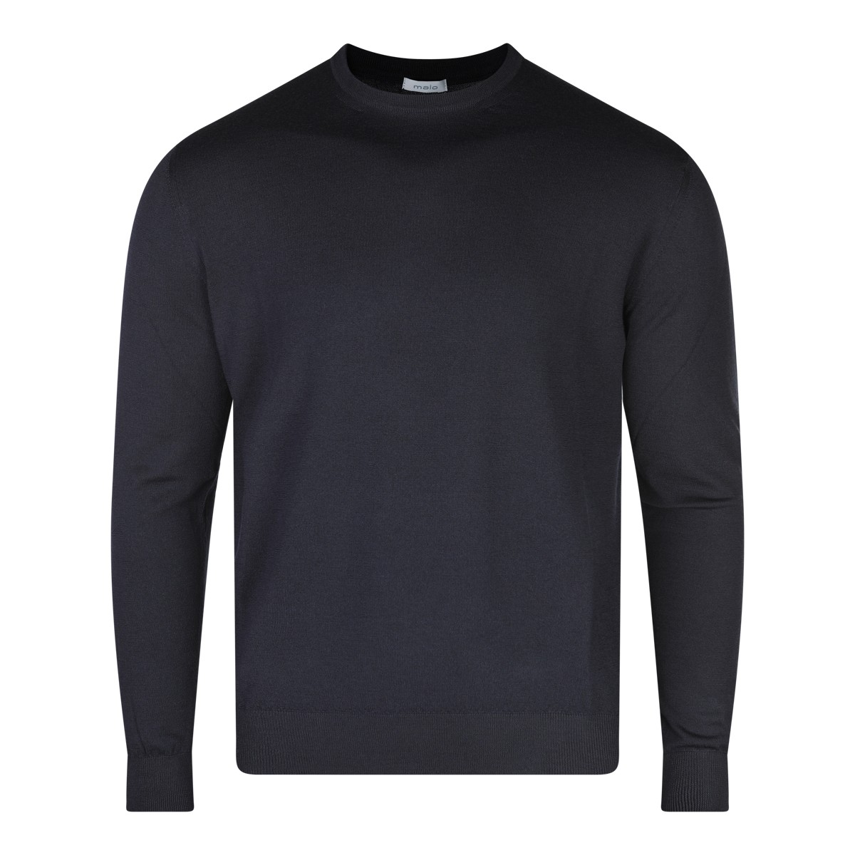 BLACK WOOL KNITWEAR