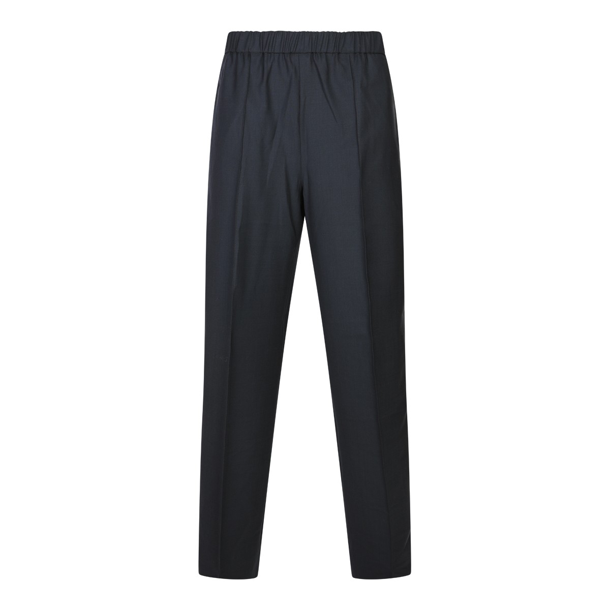 DARK BLUE WOOL PANTS