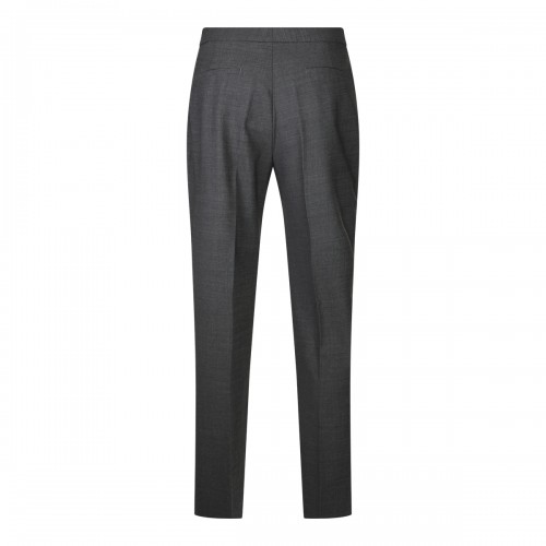 GREY WOOL PANTS