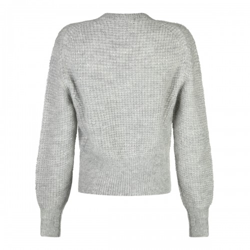 GREY WOOL KNITWEAR