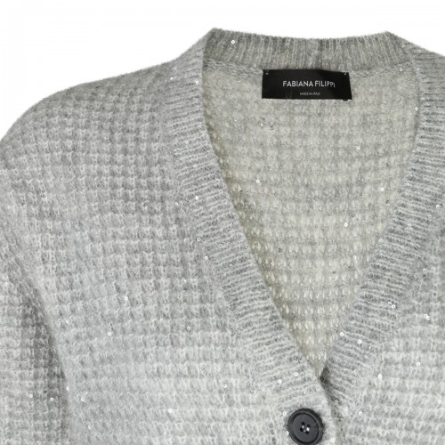 GREY WOOL KNITWEAR