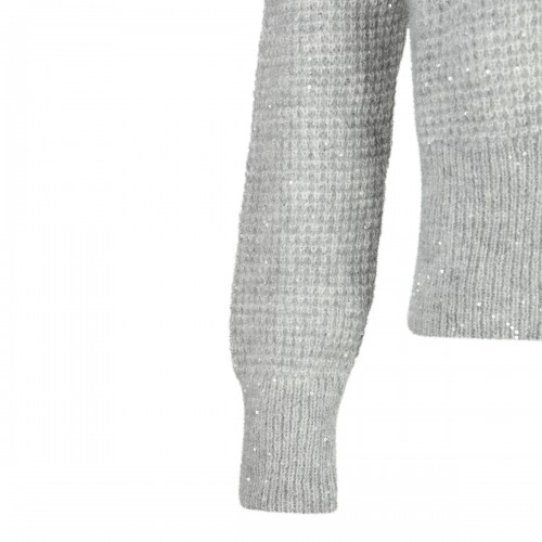 GREY WOOL KNITWEAR