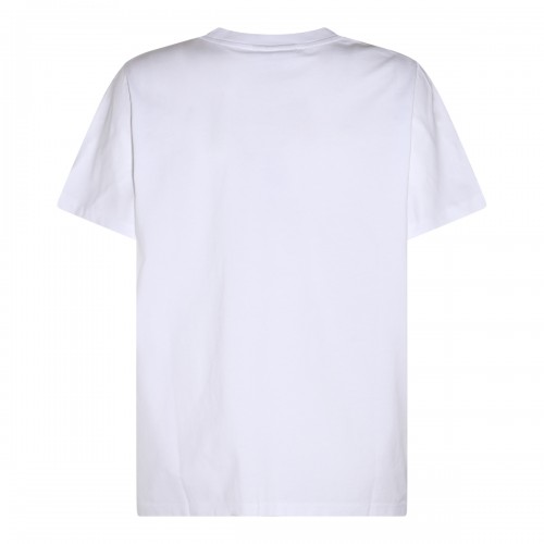 WHITE COTTON T-SHIRT