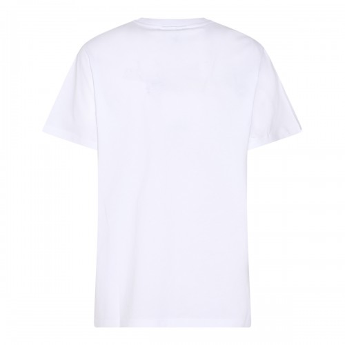 WHITE COTTON T-SHIRT