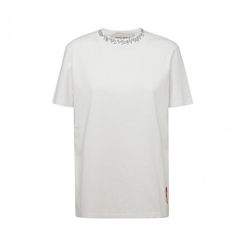 WHITE COTTON T-SHIRT