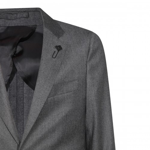 GREY WOOL BLAZER