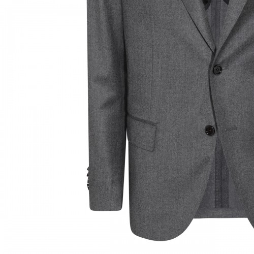 GREY WOOL BLAZER