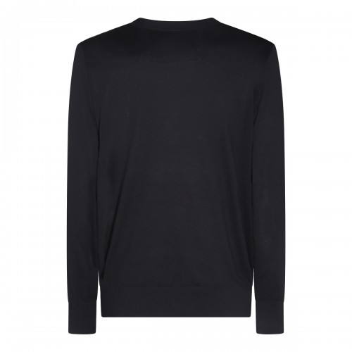 NAVY BLUE COTTON KNITWEAR 2