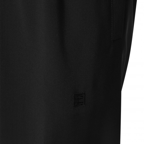 BLACK WOOL PANTS