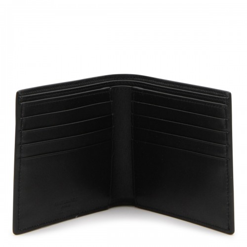 BLACK LEATHER WALLET