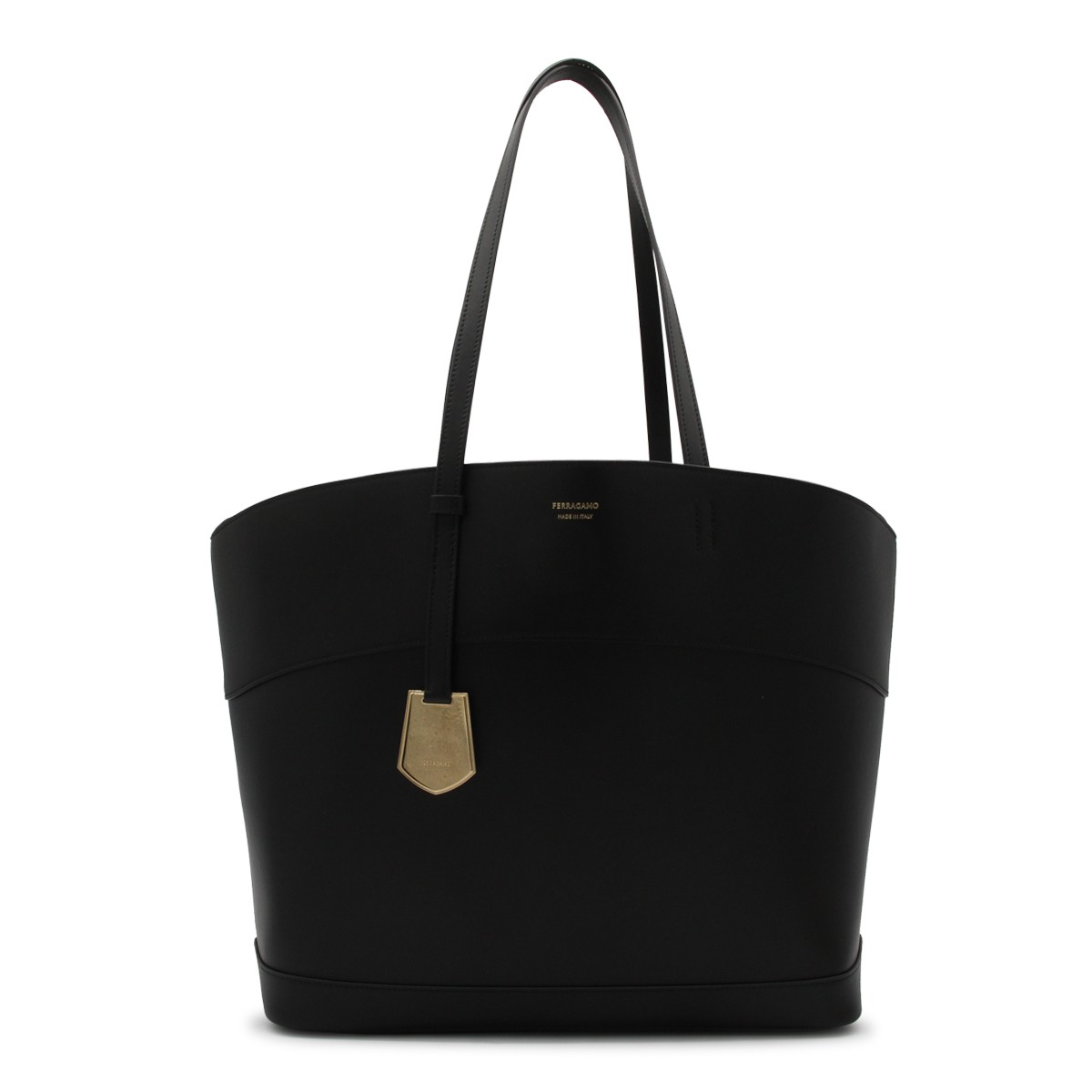 BLACK CHARMING TOTE BAG