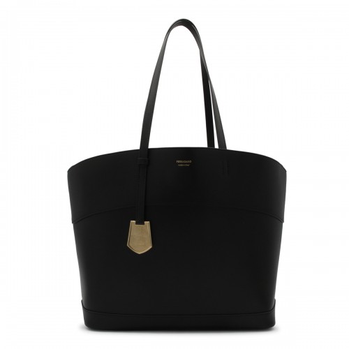 BLACK CHARMING TOTE BAG