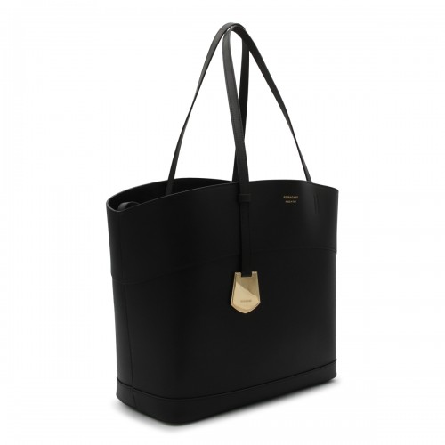 BLACK CHARMING TOTE BAG