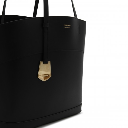 BLACK CHARMING TOTE BAG