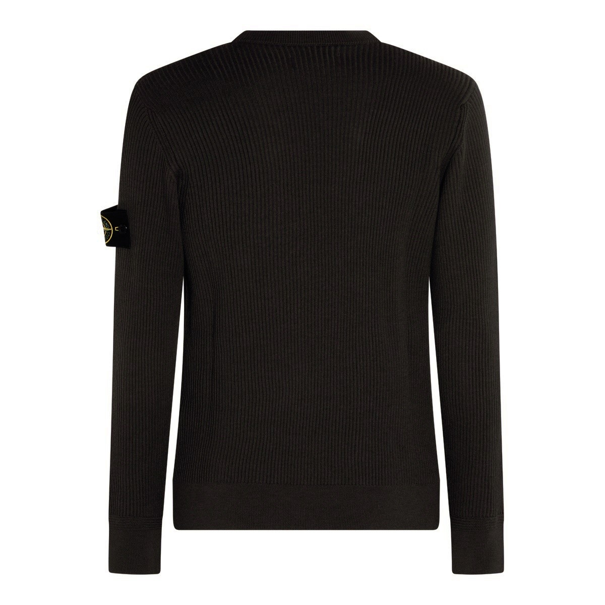 BLACK WOOL KNITWEAR