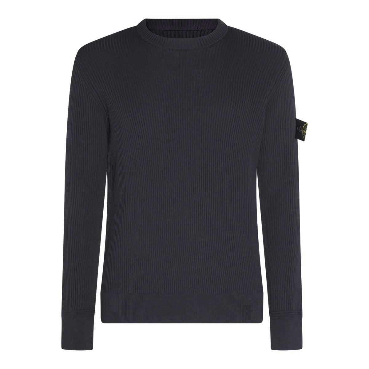 BLUE WOOL KNITWEAR