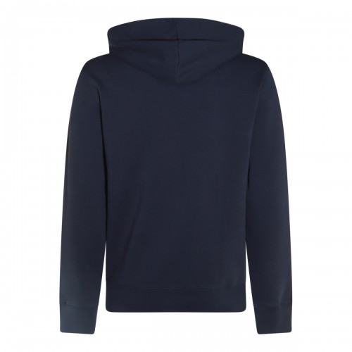 DARK BLUE COTTON SWEATSHIRT