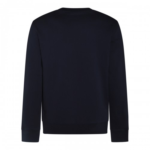 BLUE COTTON SWEATSHIRT