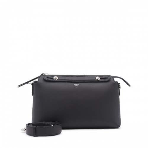 BLACK LEATHER BY THE WAY BAG