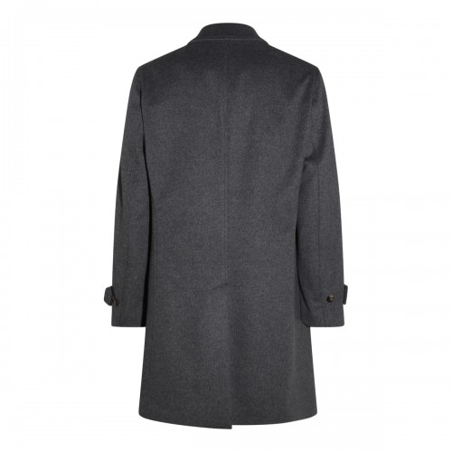 GREY WOOL COAT