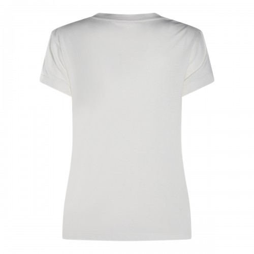 WHITE COTTON T-SHIRT