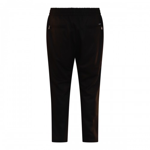 BLACK WOOL PANTS