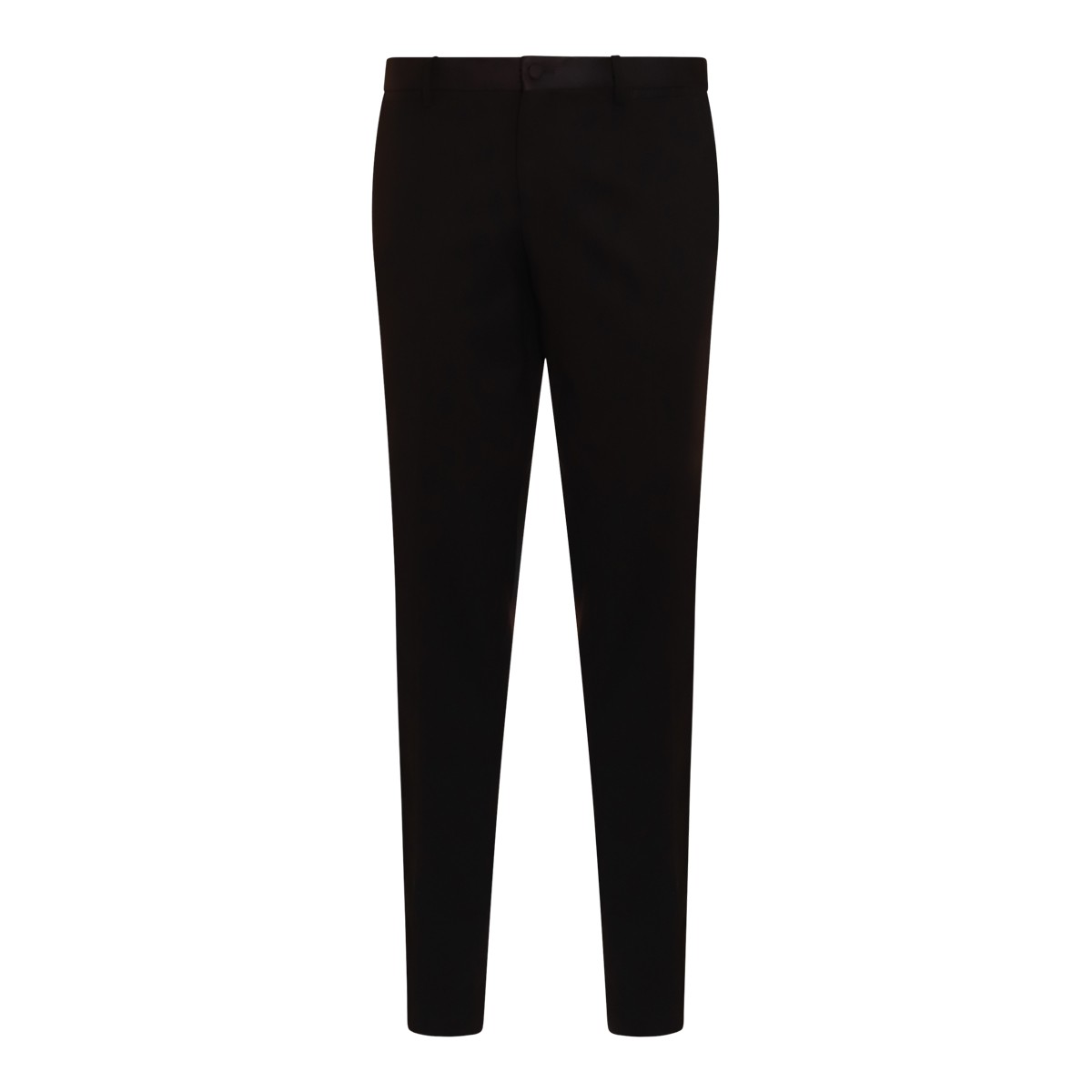 BLACK VISCOSE PANTS