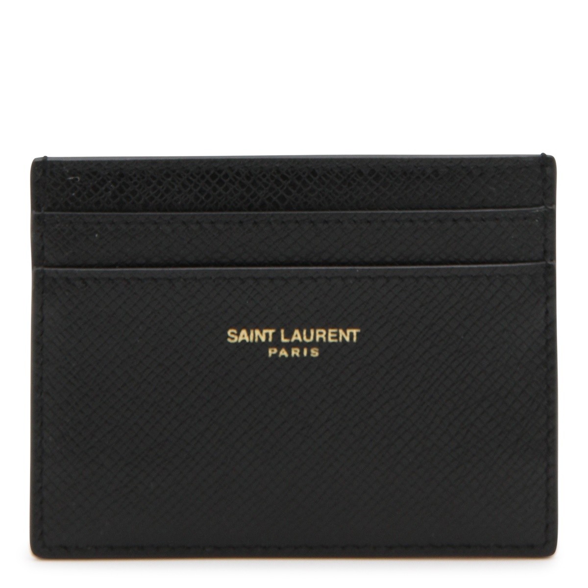 BLACK LEATHER CARD HOLDER