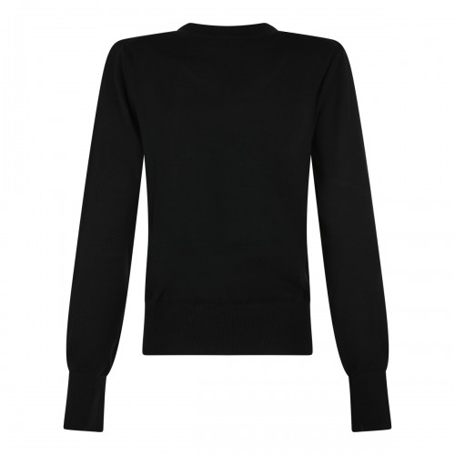 BLACK COTTON KNITWEAR