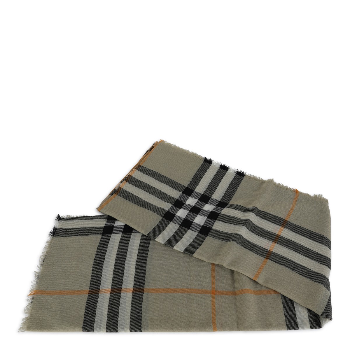 LIGHT BEIGE WOOL SCARVES