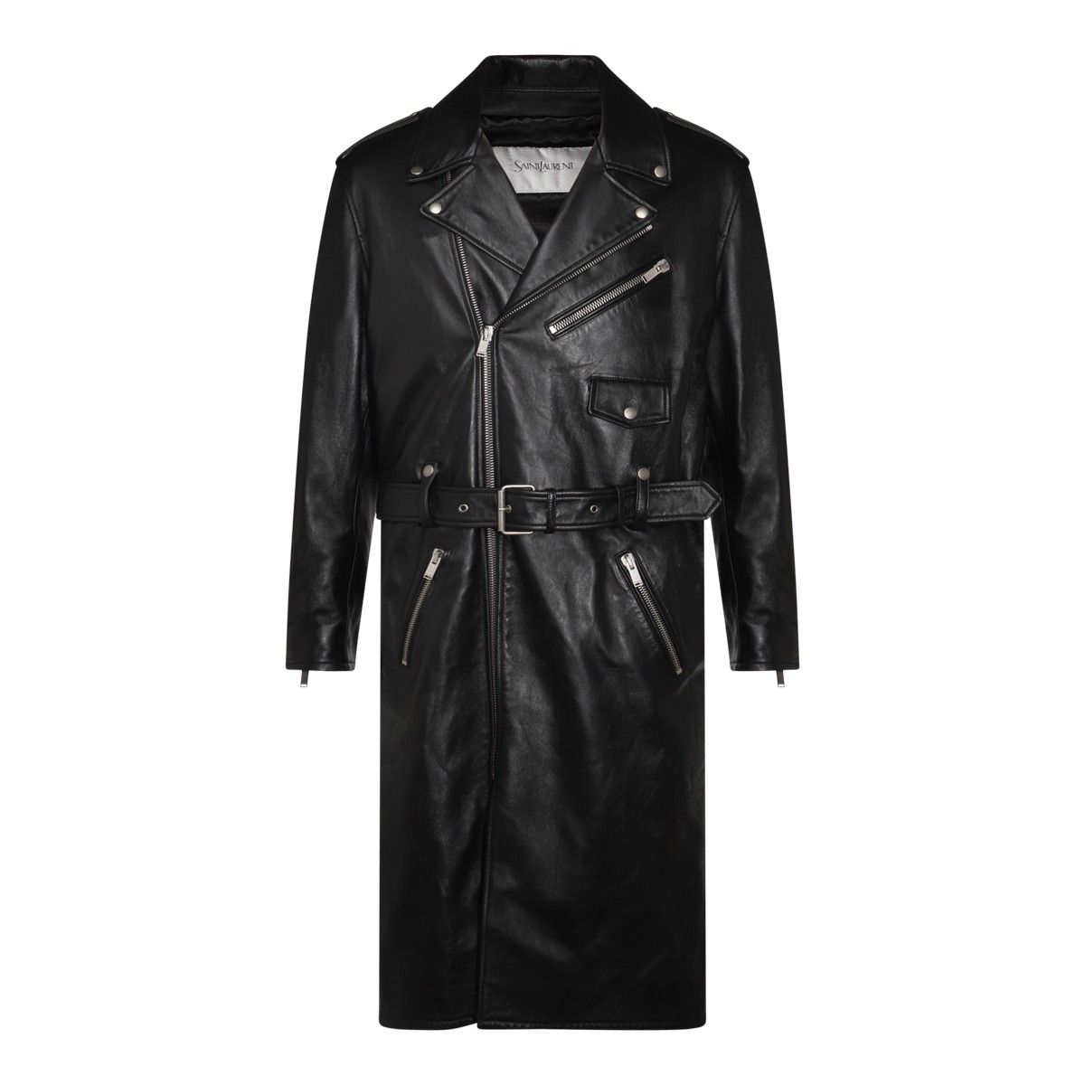 BLACK LEATHER JACKET