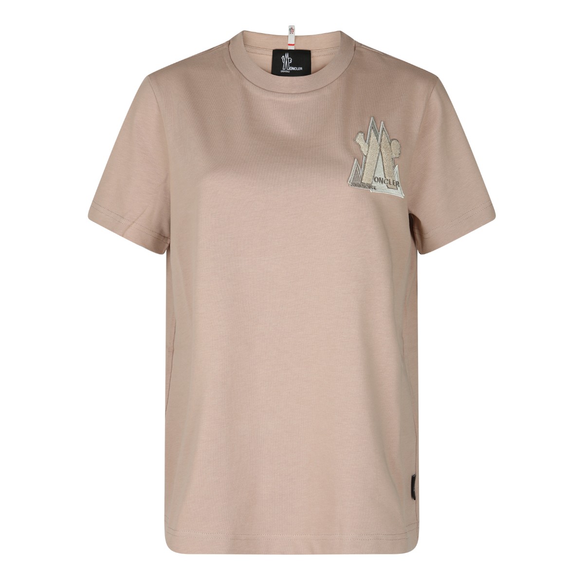 BEIGE COTTON T-SHIRT