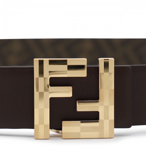 BROWN LEATHER BELT