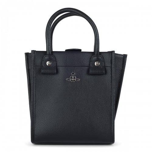 BLACK TOP HANDLE BAG