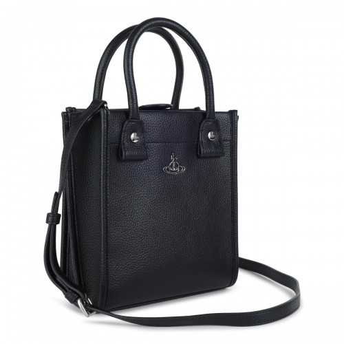 BLACK TOP HANDLE BAG