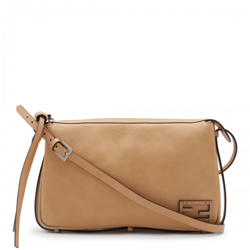 BEIGE LEATHER MEDIUM SIMPLY BAG