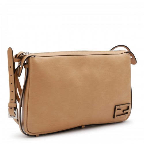 BEIGE LEATHER MEDIUM SIMPLY BAG